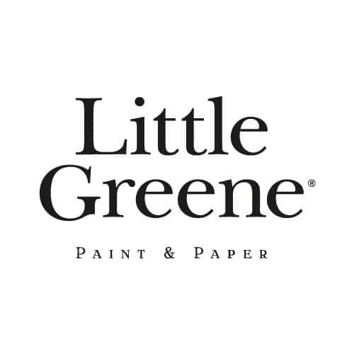 Logo von Little Greene Paint & Paper auf weißem Hintergrund.